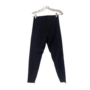 Oysho Womens Leggings Large Black Ankle High Rise Compressive 1469/254 NWT